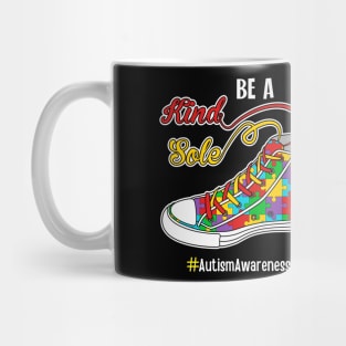 In April We Wear Blue Rainbow Autism Awareness Mug